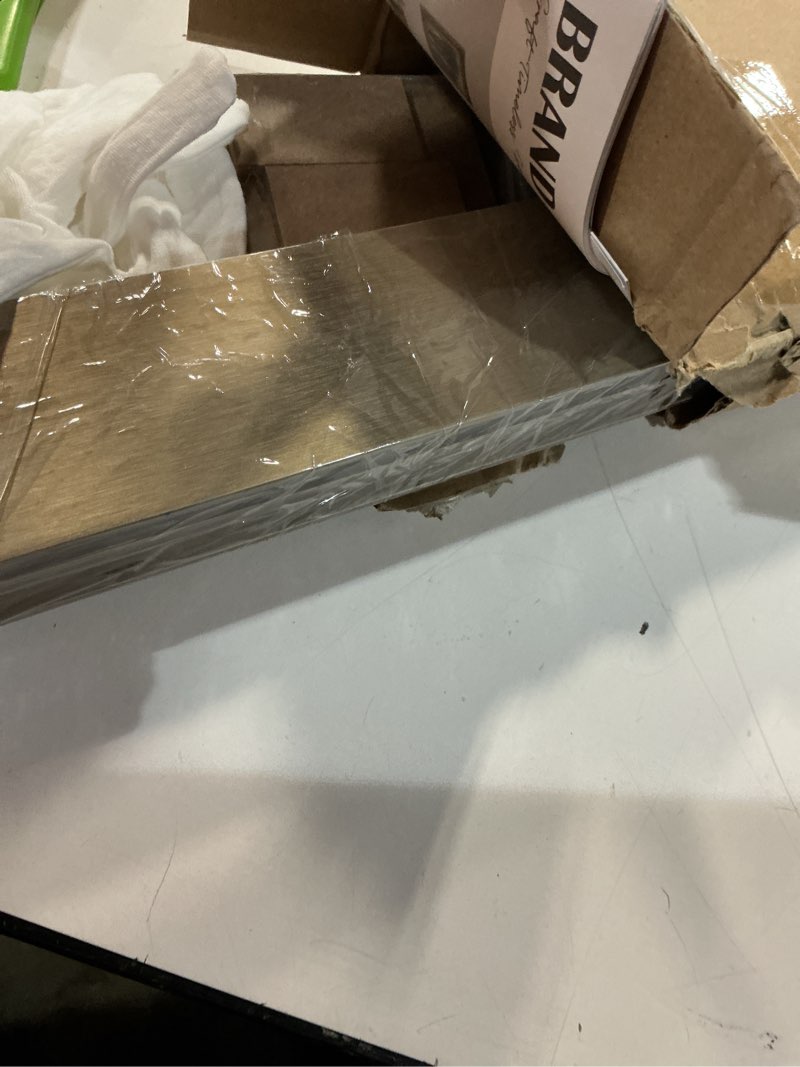 Condition photo showing Good Condition for 24x36 Frame for Canvas Painting, DIY Metal Canvas Floater Frame with 1.5 Inch Deep for Oil Paintings Art Prints Artwork Landscape Portrait Living Room Wall Decor (Bronze) 24x36" Bronze