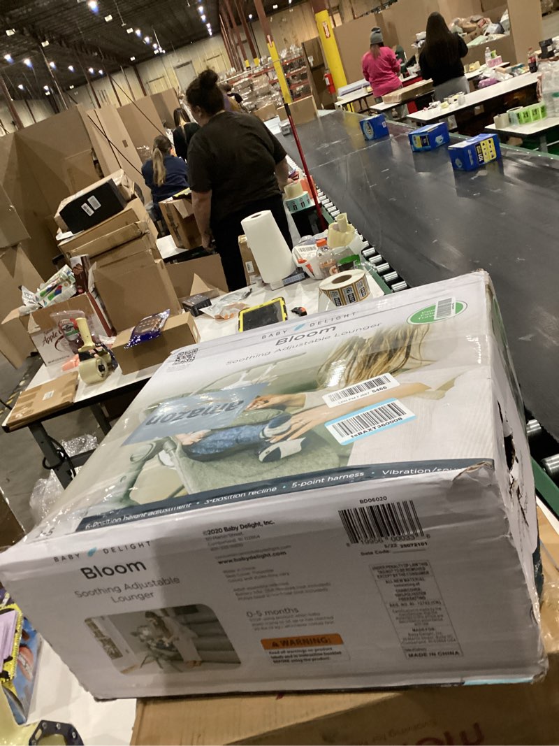 Condition photo showing New/Like New for Baby Delight Bloom Soothing Adjustable Lounger