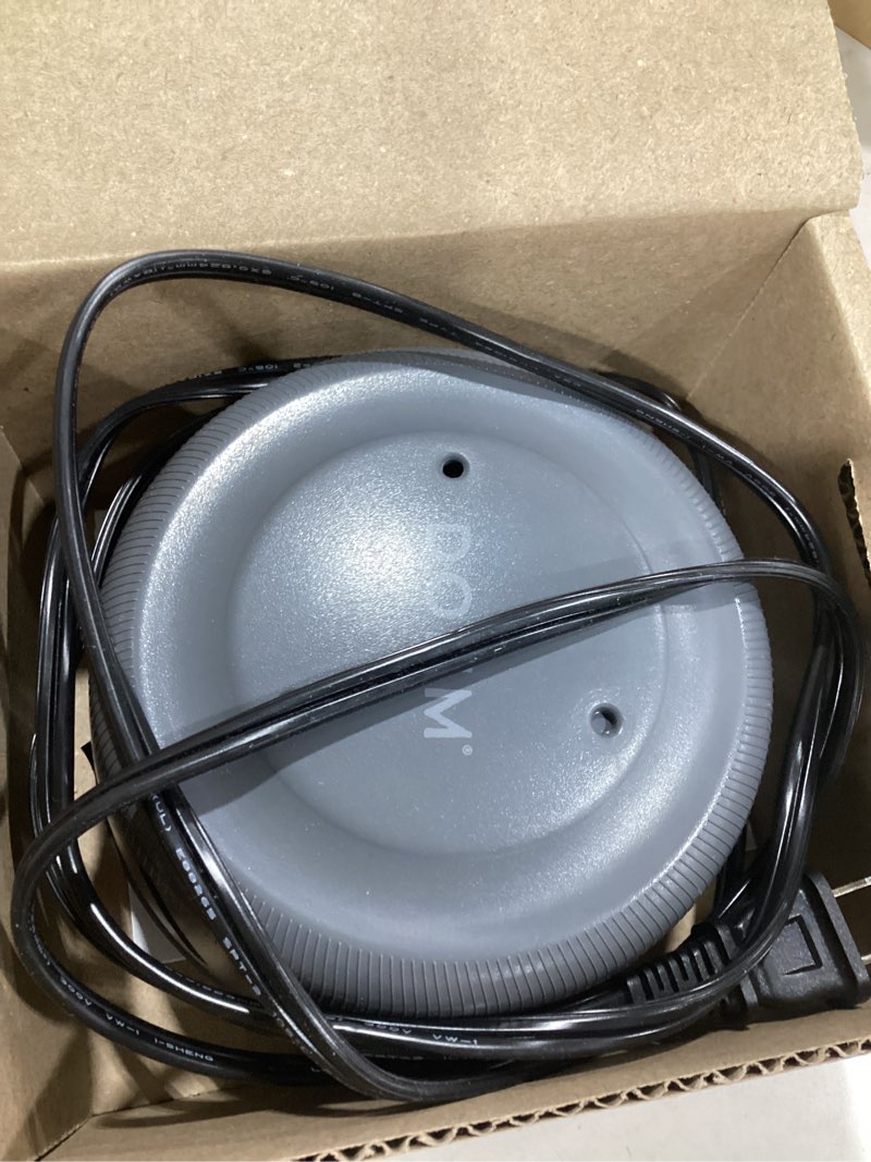 Condition photo showing Good Condition for yogasleep dohm uno white noise sound machine, real fan inside for non-looping white noise, sleep aid, office privacy & meditation for adults & baby, registry gift (charcoal) charcoal pack of 1