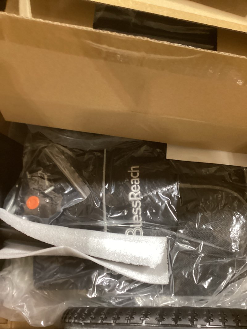 Condition photo showing New/Like New for Knee Scooter, 300lbs Capacity, 13" Big PU Seat, Disc Brake Knee Walker, All Terrain Foldable Knee Scooter Walker with Bag for Foot Injuries Compact Crutches Alternative (Champagne)