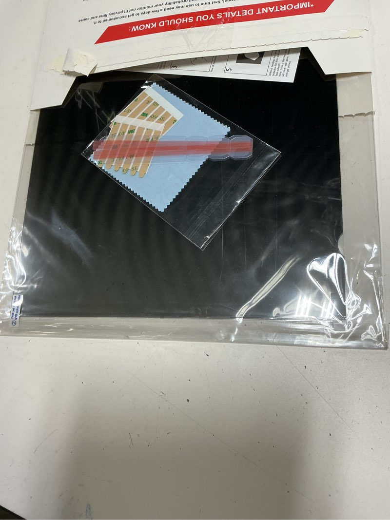 Condition photo showing Good Condition for Magicmoon 2-Pack 24 Inch Computer Privacy Screen Filter, Anti-Spy/Glare Protector Film for Widescreen Monitor with 16:9 Aspect Ratio (Width x Height: 531mm x 298mm) [2 Pack] 24 Inch 16:9 Aspect Ratio