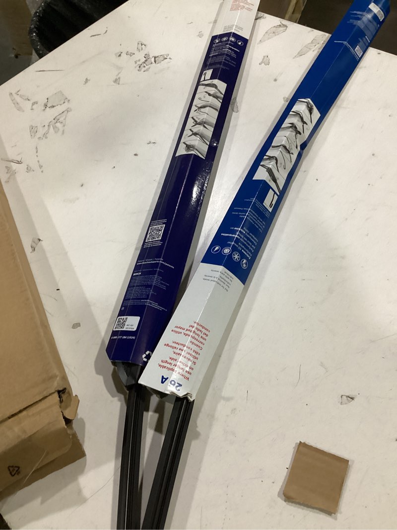 Condition photo showing Good Condition for bosch 26a16a icon beam wiper blades - driver and passenger side - set of 2 blades (26a & 16a)