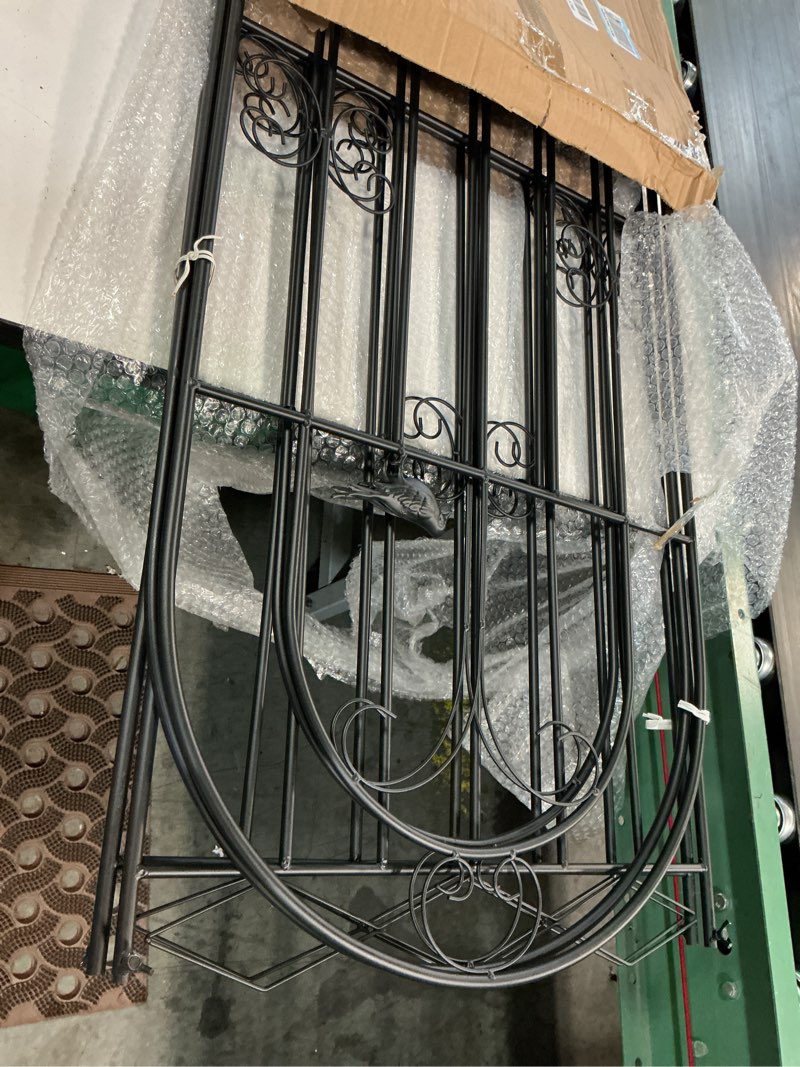 Condition photo showing Good Condition for garden arch arch backdrop stand easy to assemble, thick rod, exquisite shape, for various climbing plant garden arch (size : 50 * 200cm)