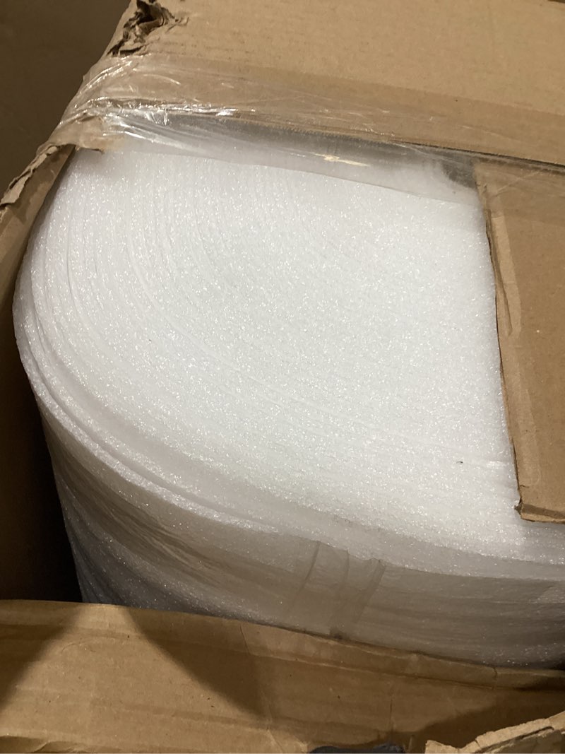 Condition photo showing As Is for pool wall foam closed cell for above ground pools 1/8" 48" x100' | gorilla guard 100-ft