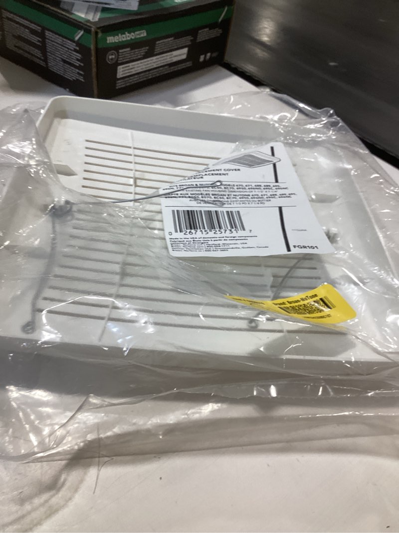 Condition photo showing Good Condition for broan-nutone bathroom exhaust fan grille update
