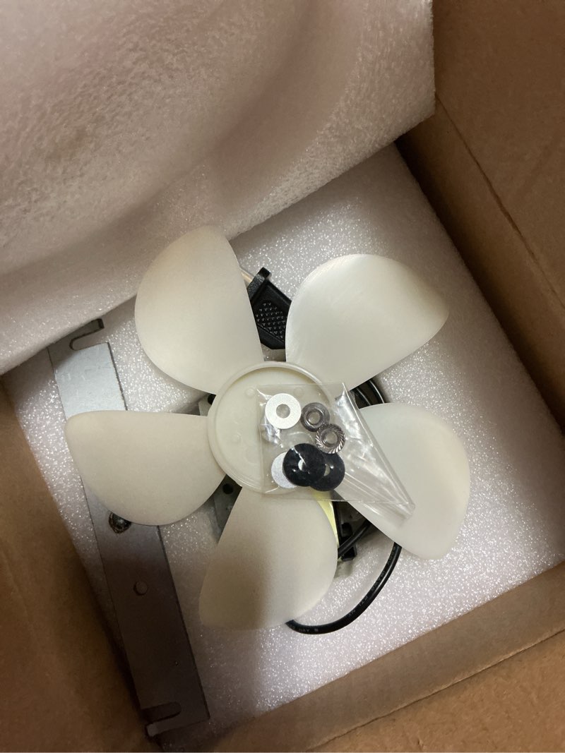 Condition photo showing Good Condition for s99080199 bathroom exhaust motor – 80 cfm, 4.0 sones powerful vent fan motor, attic fan motor replacement for 512, 512m, 673, 673-c, 8870, bathroom fan motor replacement 99080199