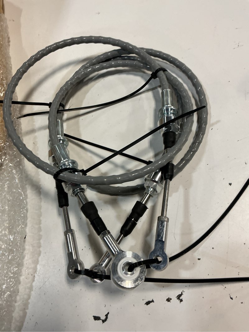 Condition photo showing As Is for rsx shifter cables shift linkage k20 k24 k swap series eg ek k-series civic crx