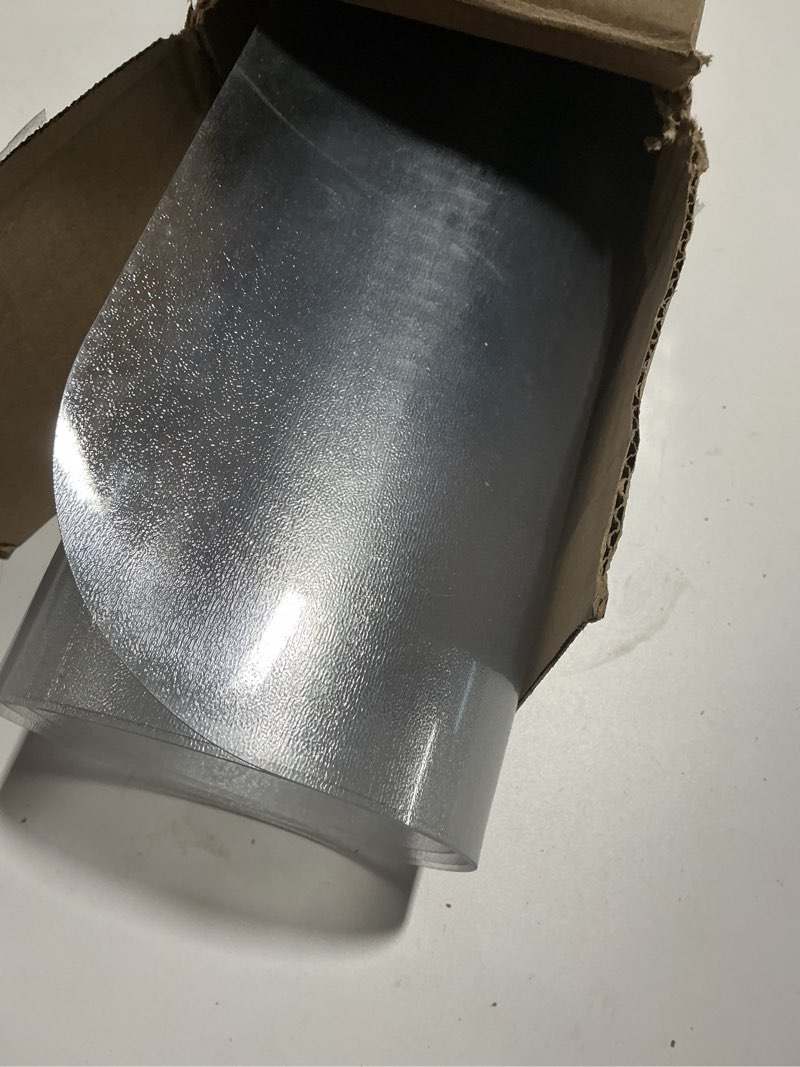 Condition photo showing As Is for Azadx Office Chair Mat for Hardwood Floor 30 x 48'', Small Chair Mats Clear Easy Glide on Hard Floors, Rolling Chairs Mat Plastic Mats Under Desk Chairs 30 x 48'' Rectangle