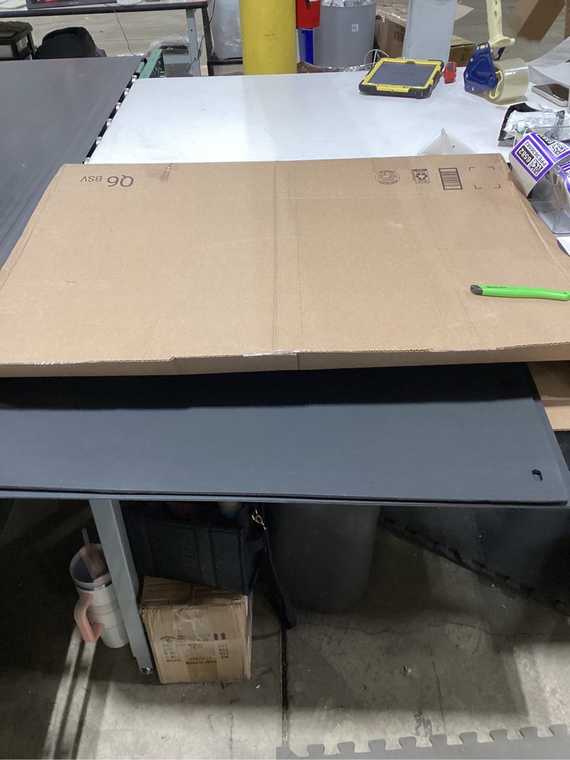 Condition photo showing Good Condition for 24"x30" Black Polymer Mud Flaps and 24"x3" Mud Flap Reflector Reflective Tape Fit for Semi Trucks Trailers, 2 Pack 24 X 30