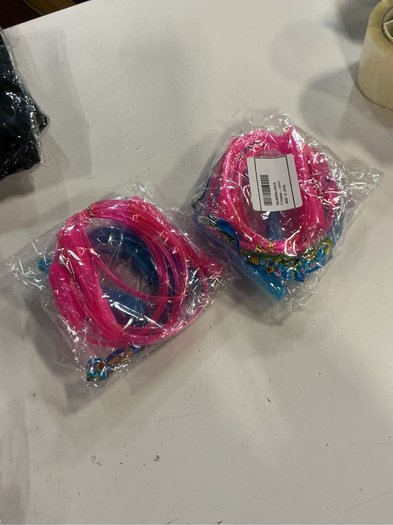 Condition photo showing New/Like New for (2 pack ) fitness luminous for children random color kid jump rope led jump rope light up skipping rope(multicolor)