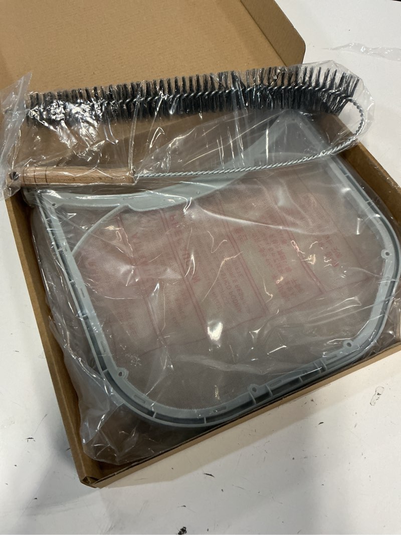 Condition photo showing New/Like New for New Upgrade AurPakt ADQ56656401 Dryer Lint Filter Replacement for LG, Ken-more Elite, Dryer Lint Trap ADQ566564 Lint Screen Replace P/N PS3531962 AP4457244, with Dryer Lint Vent Trap Clean Brush