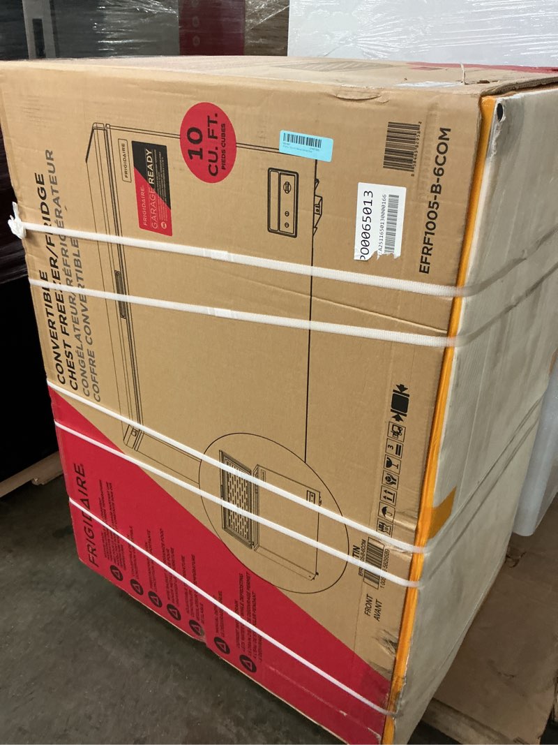 Condition photo showing Good Condition for Frigidaire 10.3 Cu. ft. Chest Freezer  Garage Ready  EFRF1005  White