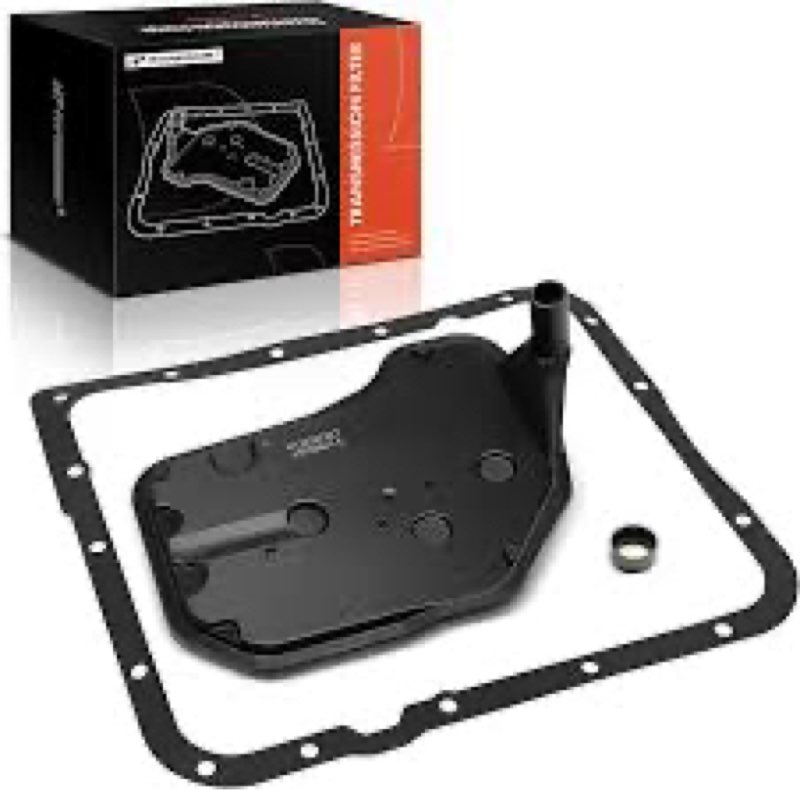 A-Premium Automatic Transmission Fluid Filter with Pan Gasket, Compatible with Chevry, Buick, Cadill
