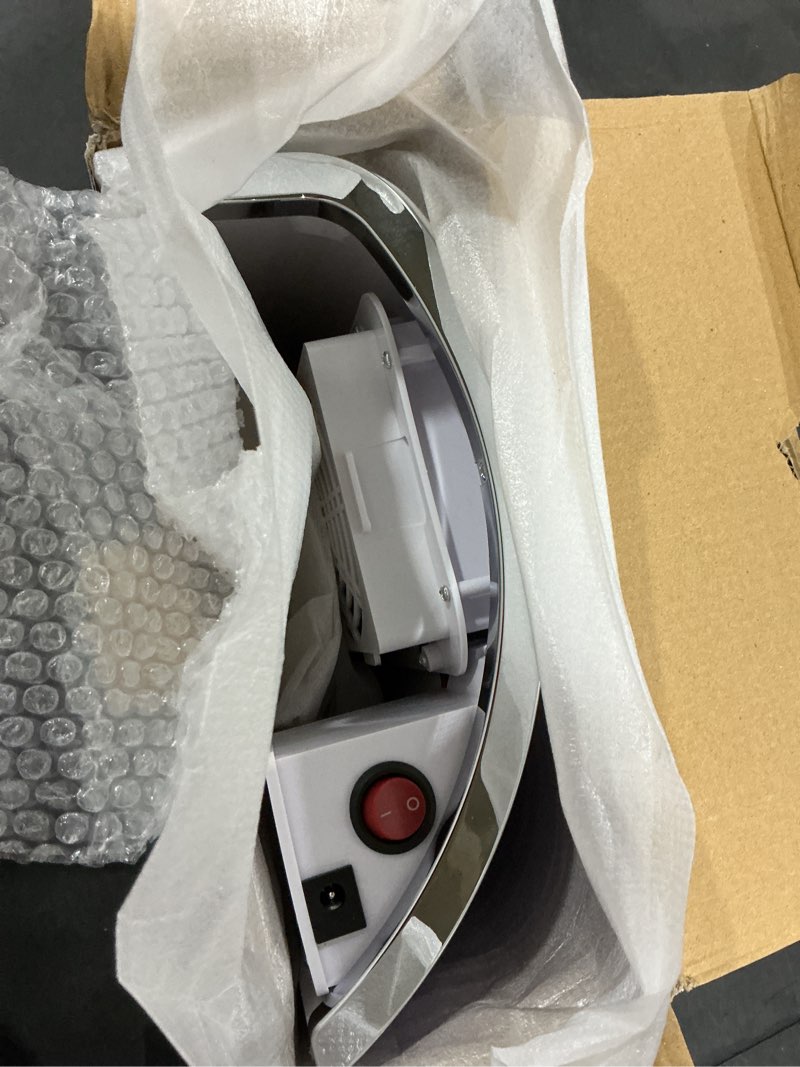 Condition photo showing New/Like New for Nail Dust Collector for Acrylic Nails Vacuum Machine, 80W Adjustable Electric Nails Filter for Manicure, Nail Fan Dust Collector with 2 Powerful Nail Fan, 2 Dust Bags Included Violet
