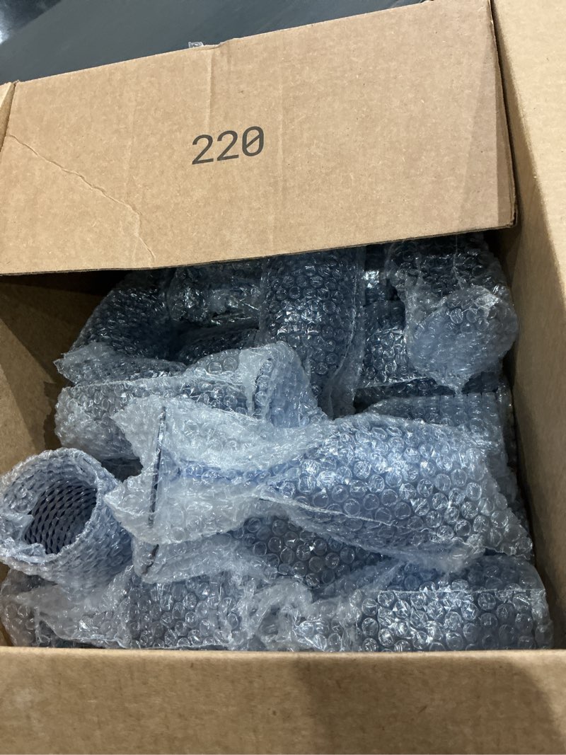 Condition photo showing Good Condition for 24pcs blue plastic wine glasses 13.5oz reusable acrylic wedding goblets toasting glassware unbreakable wine cups with long stem crystal drinking glasses champagne flutes for bar restaurants party blue 24