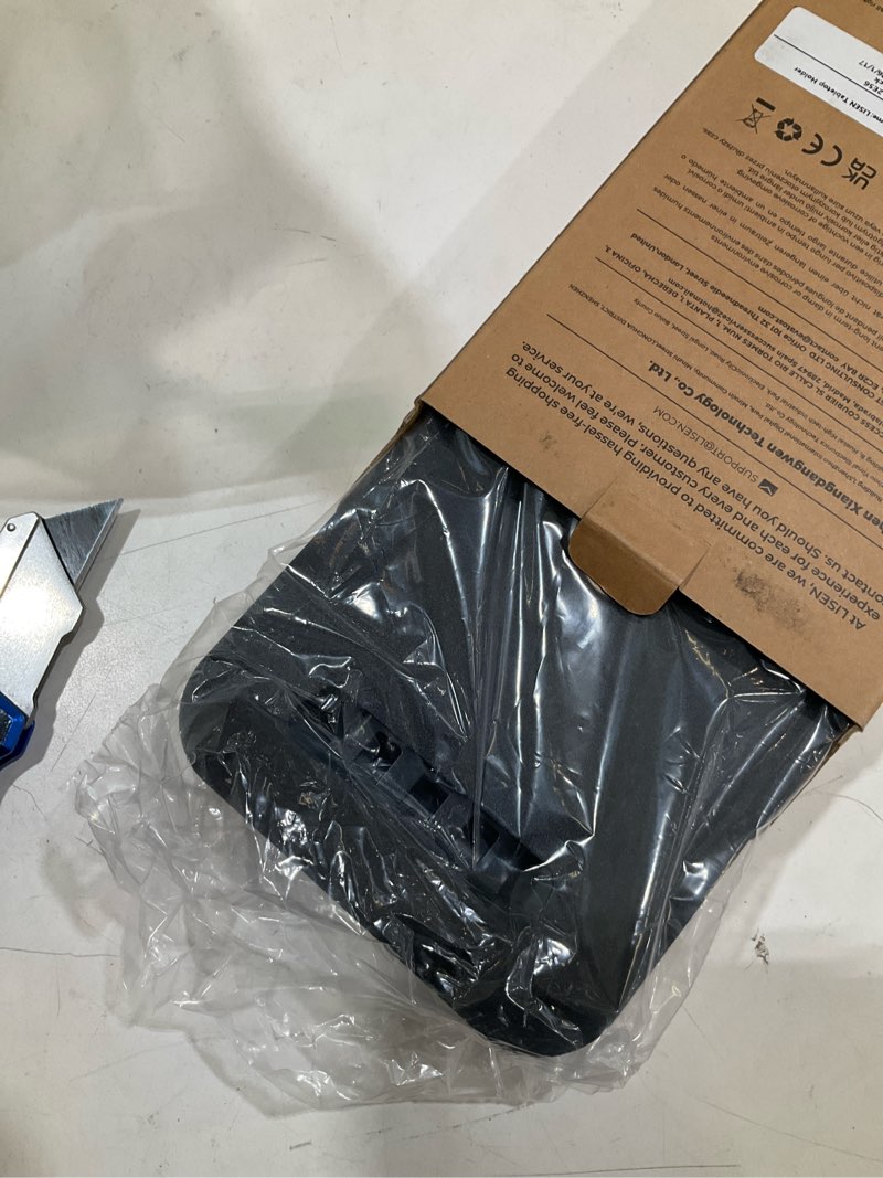 Condition photo showing Good Condition for lisen for ipad stand tablet holder for desk, office desk accessories for men home dorm essentials gadgets portable monitor stand for apple ipad mini accessories switch kindle moms gifts black