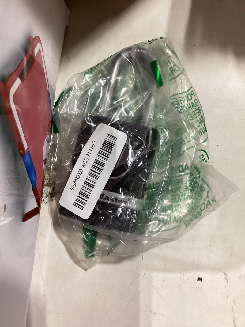Condition photo showing Good Condition for master lock black outdoor bluetooth smart padlock with keypad, smart locks for tools, gates, sheds, 2-7/32 inches wide, 4401lhec outdoor padlock