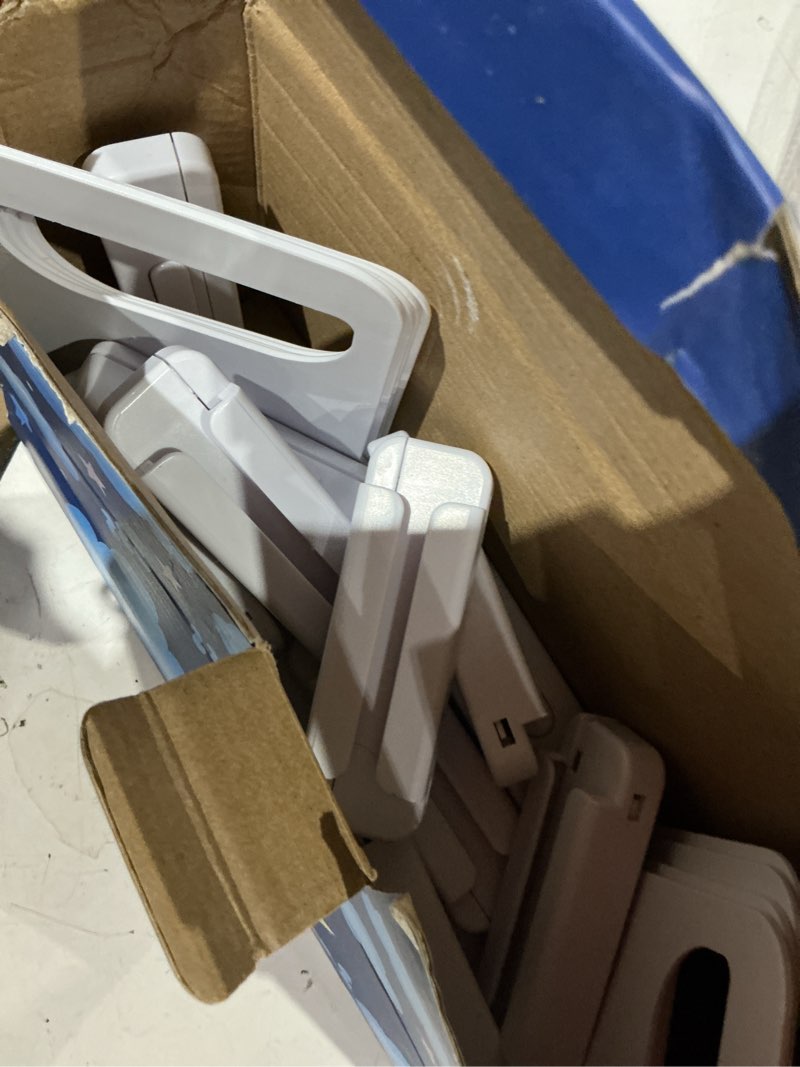 Condition photo showing Good Condition for the original patented fitted sheet holders - 4 bed sheet grippers 10 sheet locks (8 + 2 spares) bed sheet holders for corners, clips, no metal corner sheet grippers easily say goodbye to loose sheets