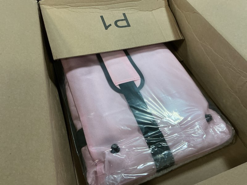 Condition photo showing Good Condition for henkelion large cat carriers dog carrier pet carrier for large cats dogs puppies up to 25lbs, big dog carrier soft sided, collapsible travel puppy carrier - large - pink 20.0"l x 13.0"w x 13.0"h pink