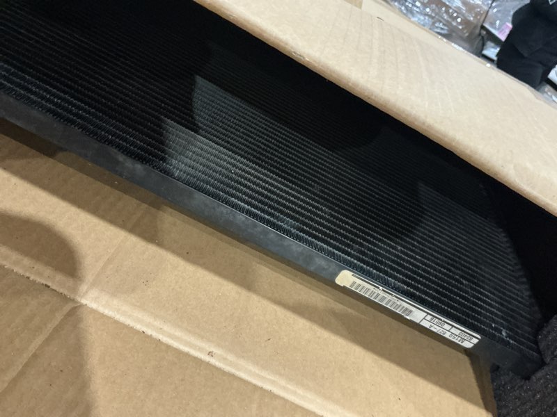 Condition photo showing As Is for air conditioning a/c condenser compatible with jeep wrangler 2007-2011 v6 3.8l # 3587, 940442, 55056726aa