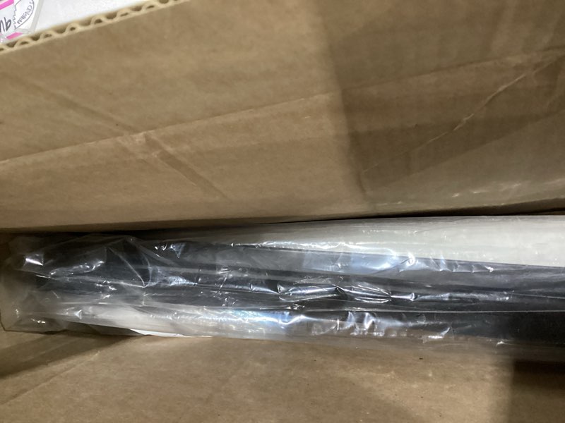 Condition photo showing New/Like New for Falling in Art 65" A-Frame Tripod Easel Stand, Wooden Display Easel with Adjustable Canvas Holder, Floor Easel for Wedding Signs, Posters, Paintings, Artwork(Black) 1 Pack 1 pack black