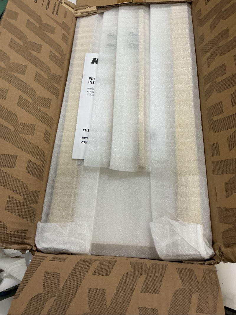 Condition photo showing Good Condition for KES Standing Towel Rack with Marble Base, 37" H (Equal Height) Gold Towel Rack for Bathroom Floor, Towel Rack Stand Fits Large Bath Towel, 18/8 Stainless Steel, BTH229-BZ Gold 37" H (Equal-height)
