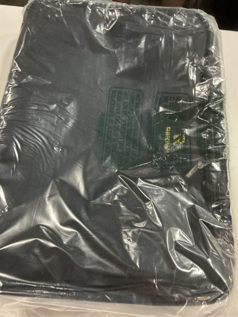 Condition photo showing Good Condition for relavel makeup case large makeup bag professional train case 16.5 inches travel cosmetic organizer brush holder waterproof makeup artist storage box, 3 layer large capacity, with adjustable strap large black