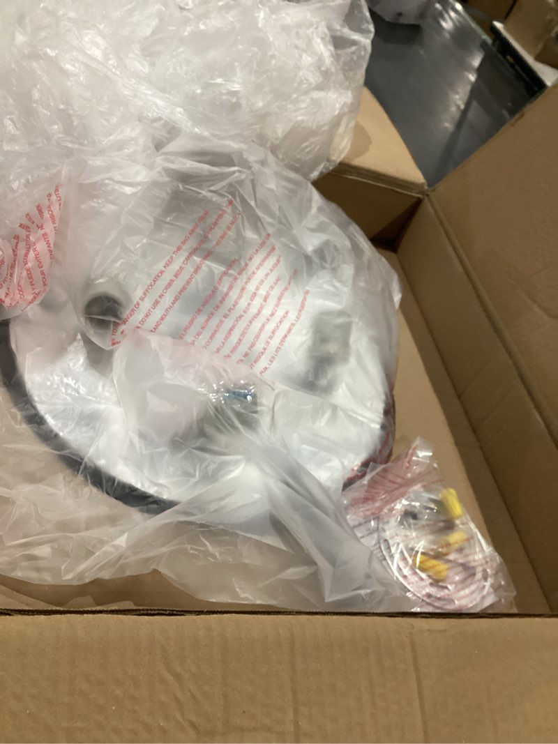 Condition photo showing As Is for Kichler Lytham 20.5 inch 4 Light Flush Mount in Black