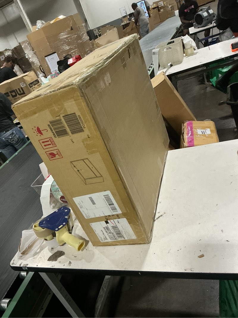 Condition photo showing New/Like New for sei furniture wall mount folding floating desk in white