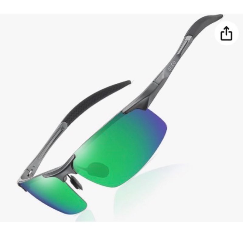 DUCO Mens Sports Polarized Sunglasses UV Protection Sunglasses for Men 8177s