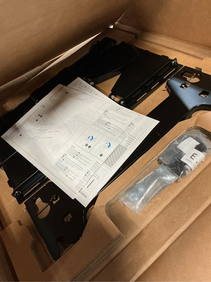 Condition photo showing Good Condition for samsung full motion slim tv wall mount, fits 56”- 75” tvs, minimizes tv-to-wall gap, adjustable left and right, tilt and swivel, vesa 400x300-400x400, black (wmn-b16fb/za, 2022 model) 56”-75”
