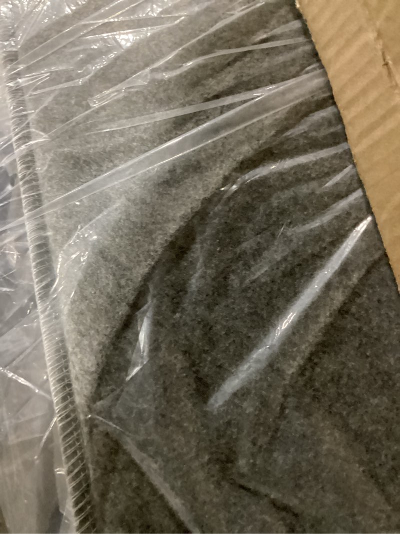 Condition photo showing Good Condition for Cat Houses for Indoor Cats - Large Cat Bed Cave with Scratch Pad and Fluffy Ball, Foldable Cat Condo Hideaway with Reversible Cushion for Multi Small Pet, Light Grey L Light Grey