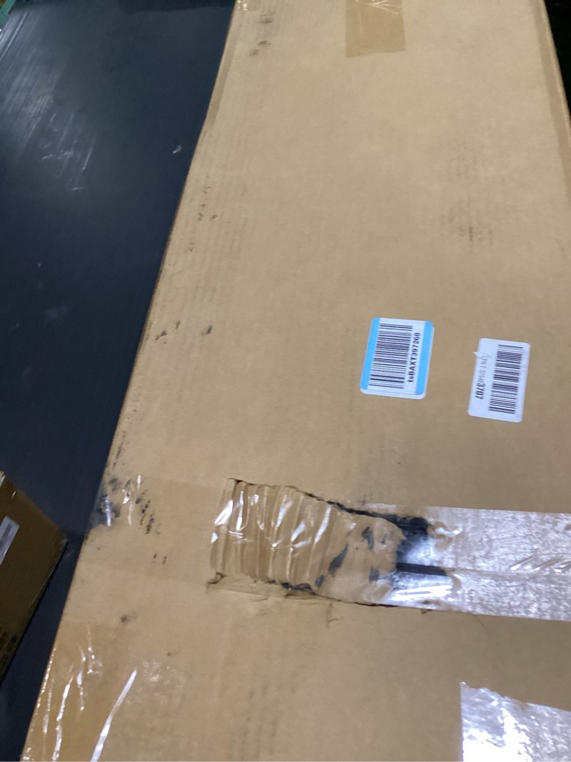 Condition photo showing Good Condition for black angled spring loaded mud flap hanger bracket mudflap holder set 1-1/8" bolt spacing 30" length with reflective tapes fit for semi trucks, 2 pack