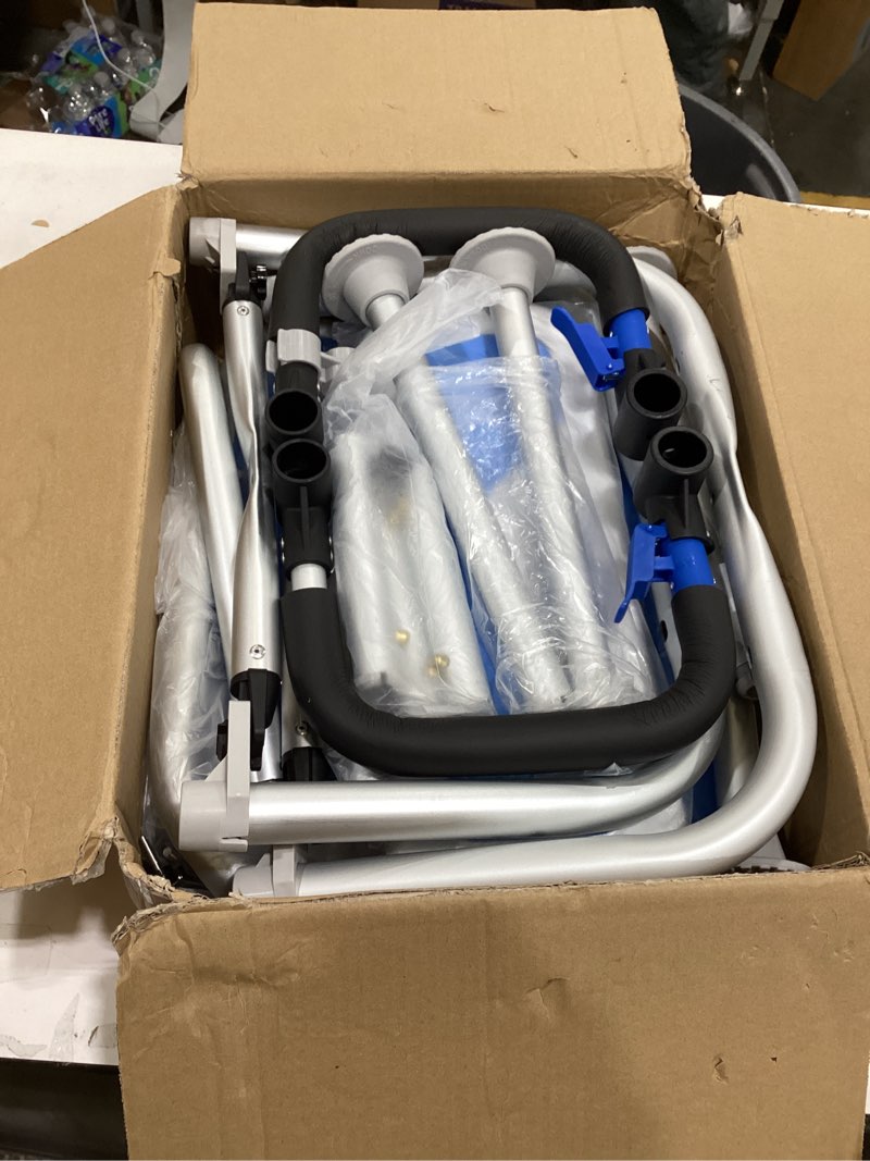 Condition photo showing Good Condition for Swive Shower Chair with Arms and Back Heavy Duty 500 lbs for Seniors Elderly Disabled or Bariatric Adults Bench Seat for Inside Shower Stall and Bathroom Bath Tub Seats Adjustable Stool