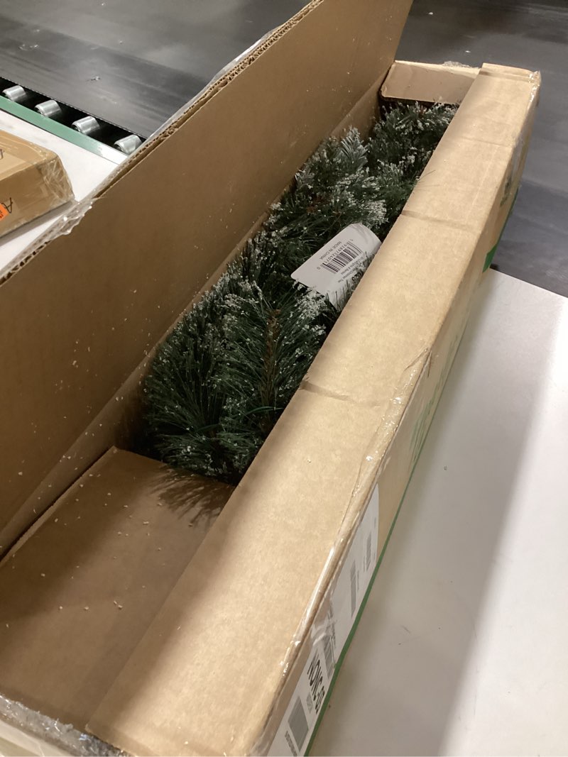 Condition photo showing Good Condition for Nearly Natural 3ft. Frosted Swiss Pine Artificial Christmas Tree with 50 Clear LED Lights and Berries