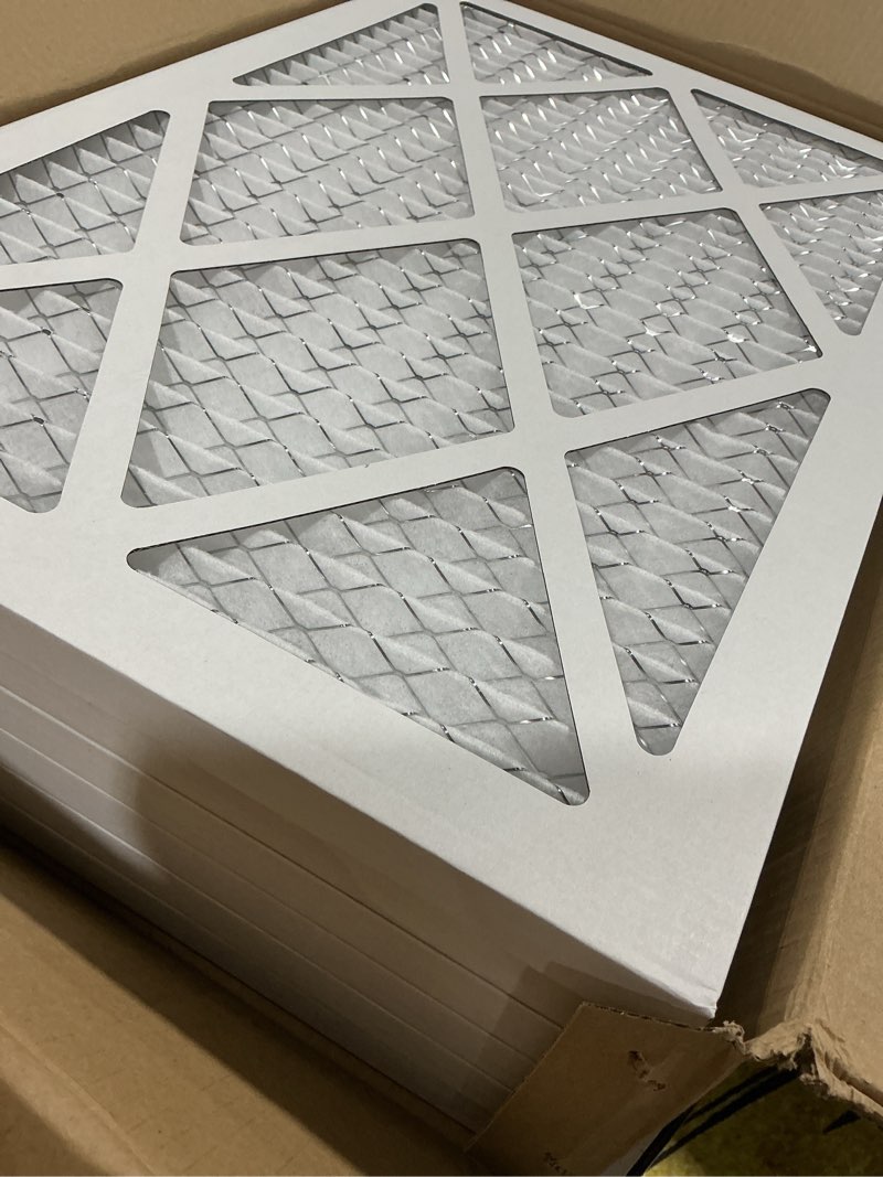 Condition photo showing Good Condition for 16x24x1 MERV 13 (6-Pack) Pleated Air Filter (Actual Size: 15.75"x23.75"x0.75") MPR 1900 & FPR 10, Furnace Air Filters,16x24x1 air filter 16x24x1 6-Pack MERV-13