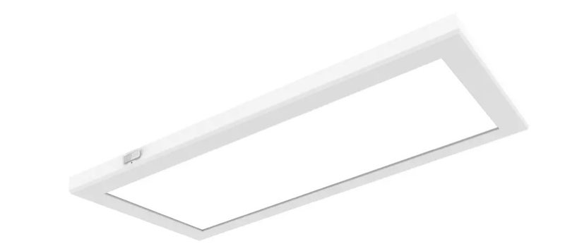 1x4 led flat panel light,surface mount ceiling light,5cct 3000k/3800k/4500k/5200k/6000k dimmable, 24