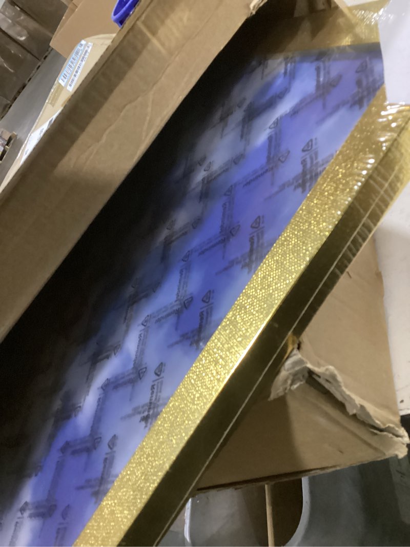 Condition photo showing Good Condition for LUCKYLIFE 16x24 Frame in Gold, Gallery Frame for Wall Mounting,Gold 16x24