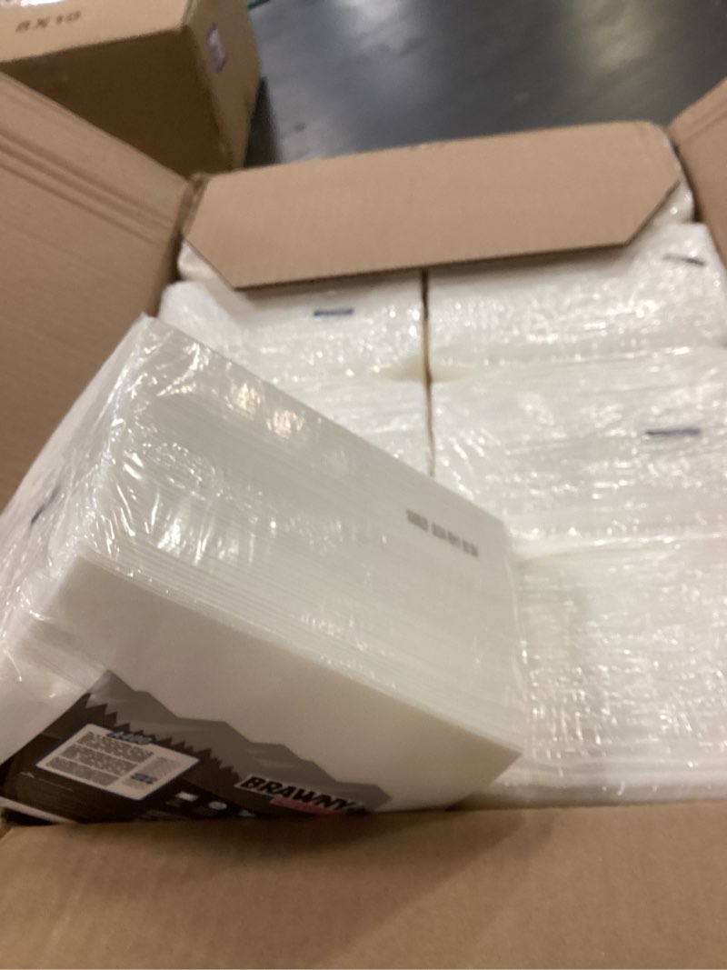 Condition photo showing New/Like New for Georgia-Pacific Brawny Professional 1/4-Fold A400 Disposable Cleaning Towel by GP PRO (Georgia-Pacific), White, 29215, 50 Towels Per Pack, 16 Packs Per Case (800 Total)