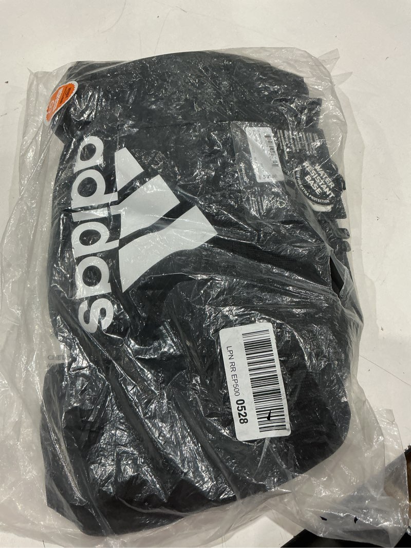 Condition photo showing Good Condition for adidas unisex defender 4.0 gym duffel bag for men and women black/white small (38l)