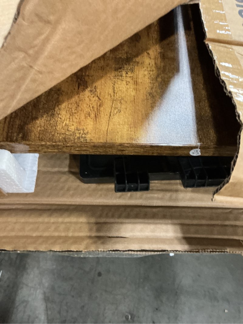 Condition photo showing Good Condition for laptop desk for bed height adjustable, lap bed table with usb/storage drawer/cup holder/tablet stand/book shelf, foldable breakfast tray portable for reading writing, sofa & floor, carbonized