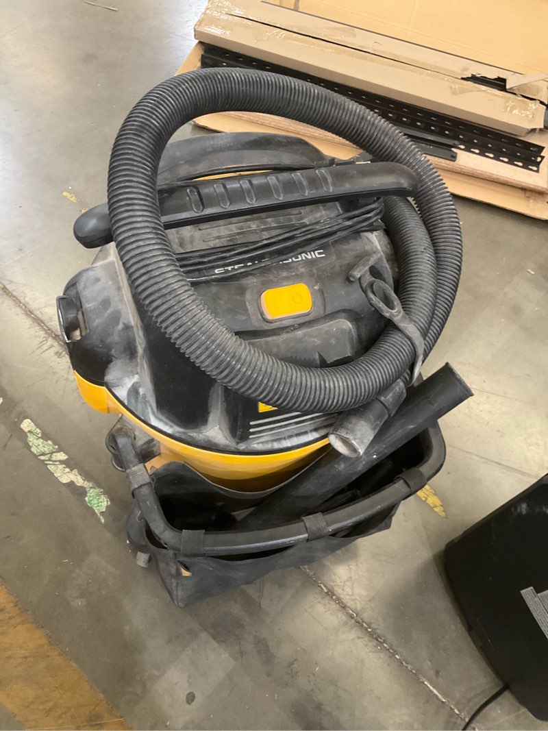 dewalt stealthsonic quiet 9-gallon 5 hp corded wet/dry shop vacuum