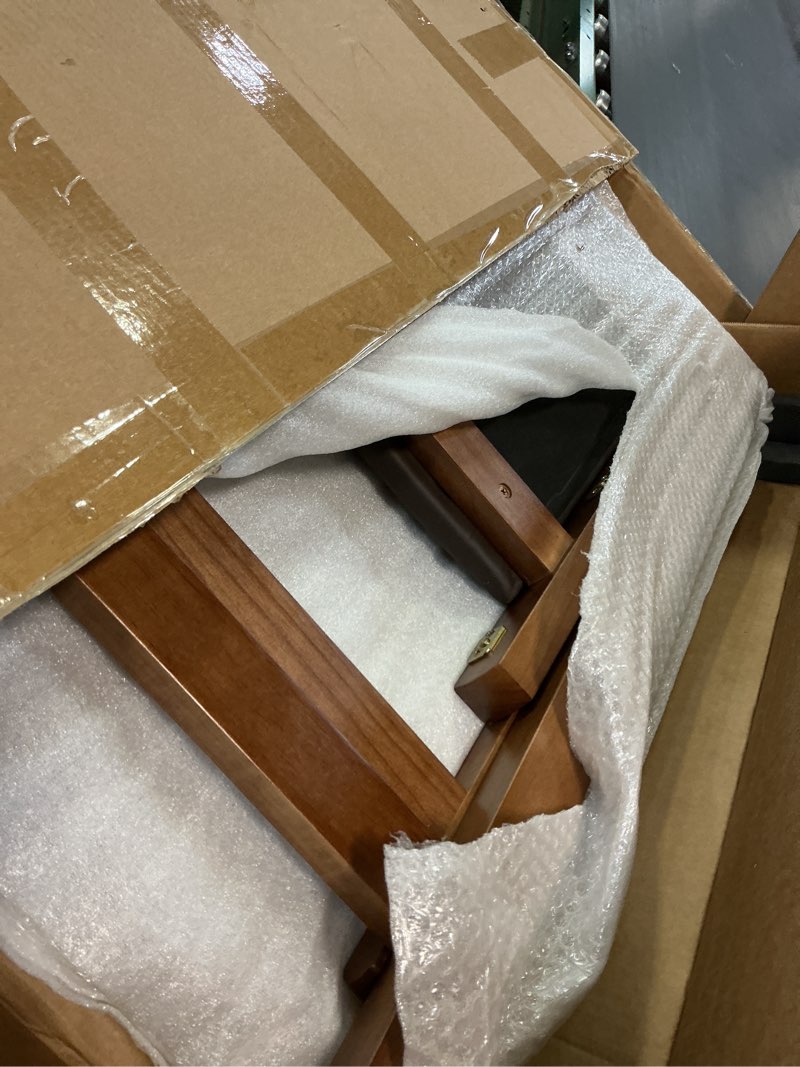 Condition photo showing Good Condition for Folding Dining Chairs with Padded Seat Lightweight sillas para Fiestas,2 Pack Folding Chair for Dinner,Party Wedding,Picnic Event, 196LB Weight Capacity(Walnut)