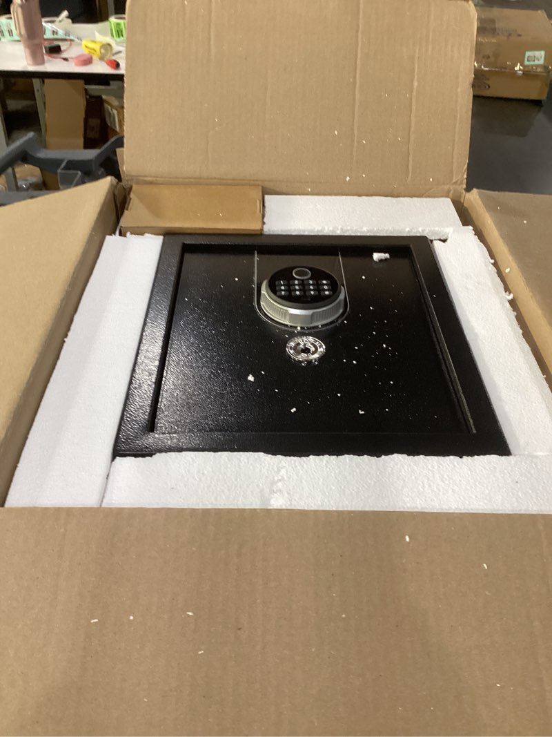 Condition photo showing Good Condition for 2.0 Cuft Biometric Safe Box, Fireproof Safe for Home with Digital Keypad and Spare Keys, Safety Box for Money, Documents, and other Valuables