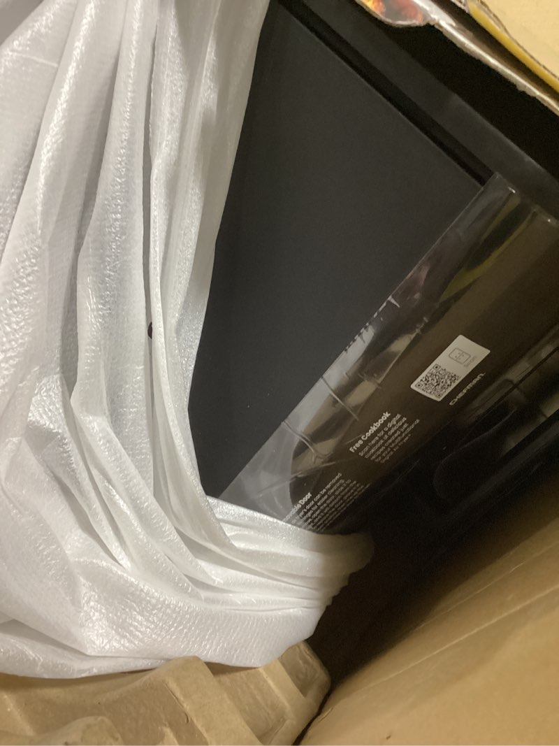 Condition photo showing Good Condition for Chefman 12-Quart 6-in-1 Air Fryer Oven with Digital Timer, Touchscreen, and 12 Presets - Family Size Countertop Convection Oven, Dishwasher-Safe Parts