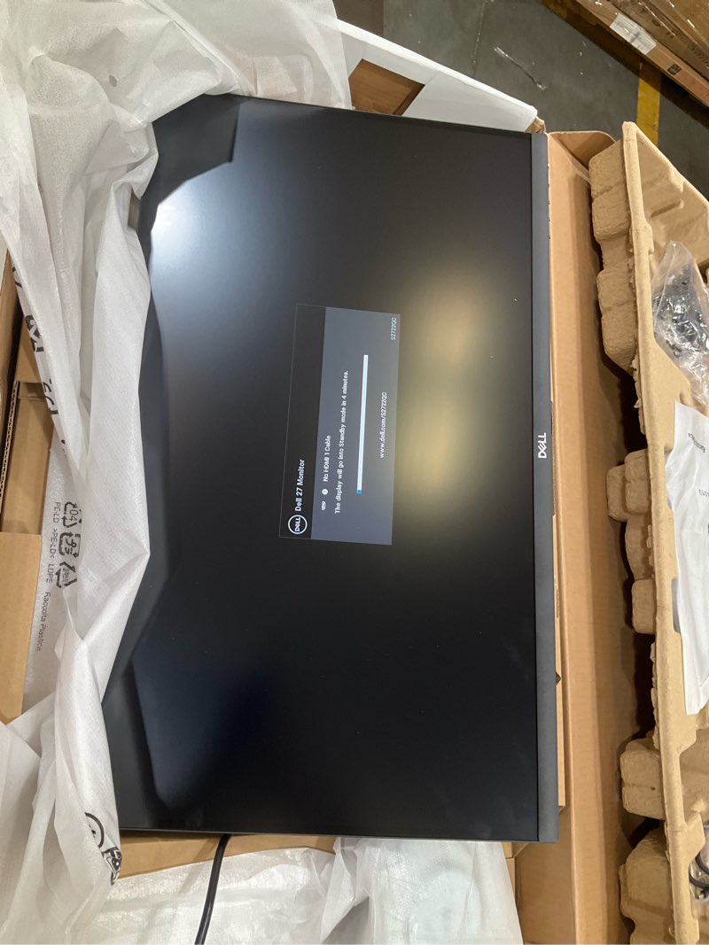 Condition photo showing Good Condition for dell s2722qc monitor - 27 inch 4k usb-c , uhd (3840 x 2160) display, 60hz refresh rate, 8ms grey-to-