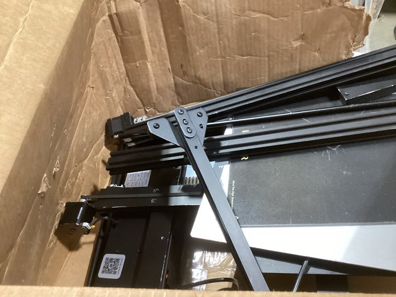 Condition photo showing As Is for Longer LK5 Pro 3 3D Printer 11.8x11.8x15.7in Large Printing Size FDM 3D Printer Fully Open Source Motherboard Upgrade TMC 2209 with Resume Printing 3D Printers 95% Pre-Assembled Ideal for Beginners
