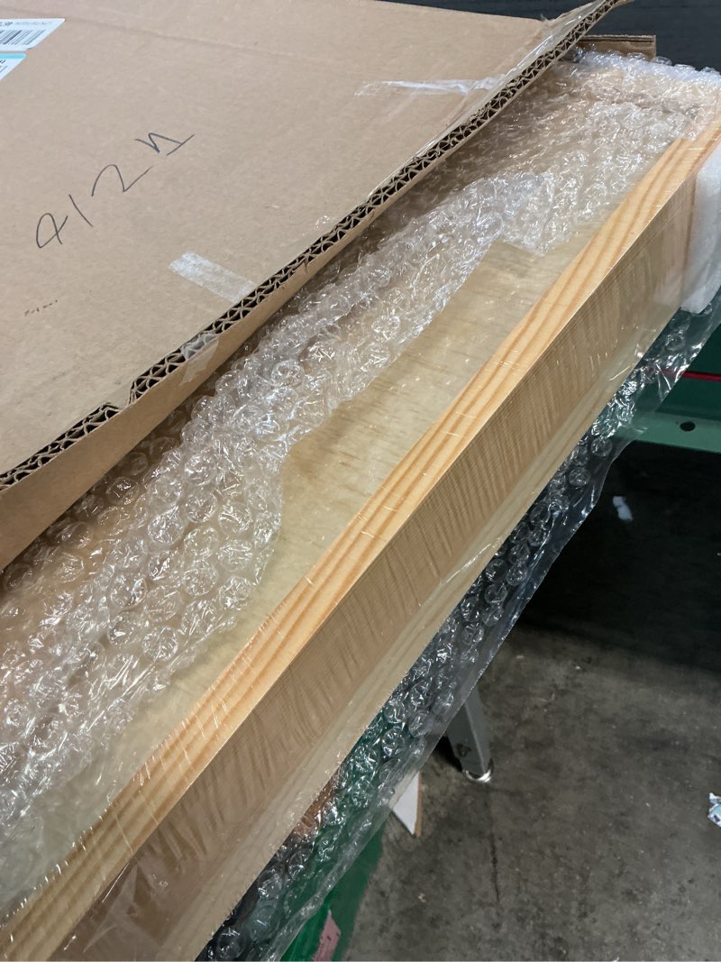 Condition photo showing New/Like New for mulush 20”w x 21”d x 3”h soft close slide out wood drawer organizer for kitchen, (cabinet width>20.5 inches for bottom assembly, width= 20 inches for side assembly)