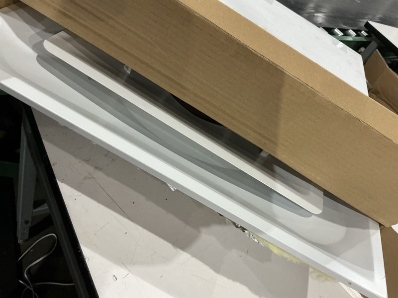 Condition photo showing Good Condition for reliabilt 24 in. x 20 in. 3-cone t-bar ceiling diffuser white