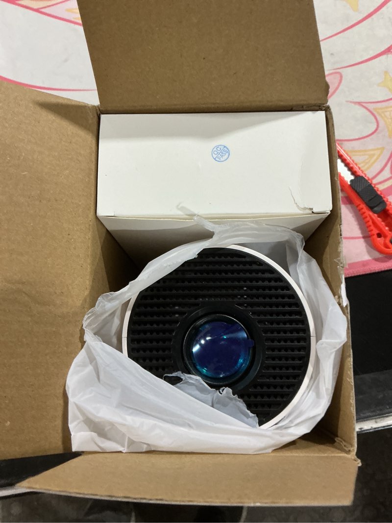 Condition photo showing Good Condition for Magcubic 2026 Upgraded HY300PRO Mini Projector with WiFi and Bluetooth, Portable Projector 4K Support, Auto Keystone, 180 Degree Rotation, Smart Proyector for Home Outdoor White